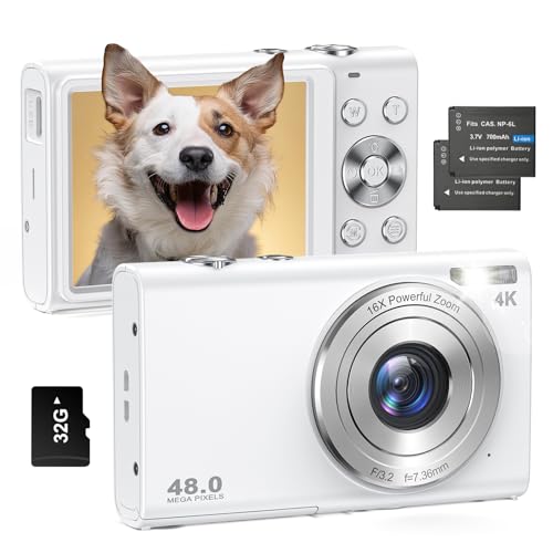 KOMERY 4Kデジタルカメラ 本体と付属品 41D3-+3mzDL.jpg
